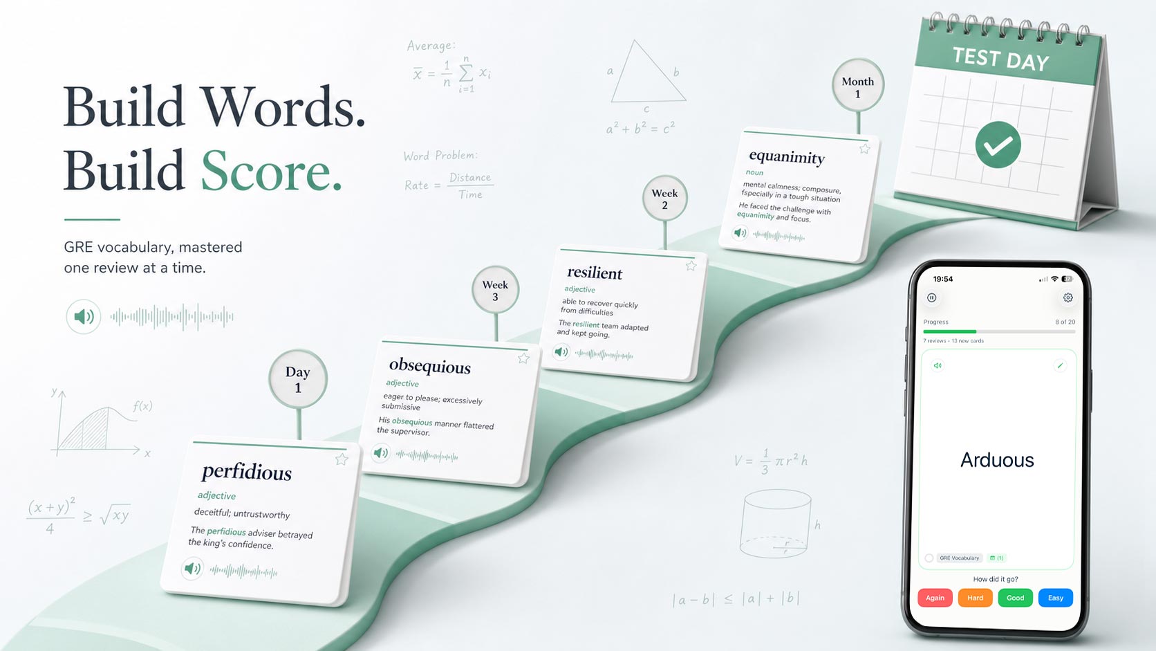 Best Flashcard App for GRE Prep in 2026 (Verbal, Quant & AWA) | MintDeck
